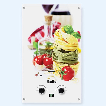 GWH 10 Fiery Glass Pasta Ballu Колонка газовая GWH 10 Fiery Glass Pasta Ballu Колонка газовая